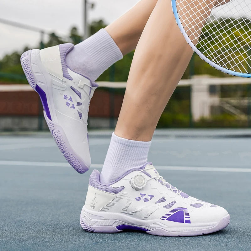 Badmintonschoenen voor heren, trainingssportschoenen voor binnen en buiten, antislip, slijtvast, mesh, ademend, tafeltennisschoenen