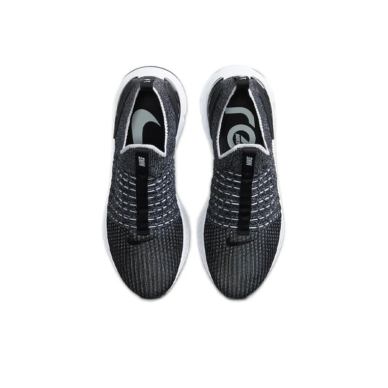 POIZON Nike React Phantom Run Flyknit 2 'Black Smoke Grey'