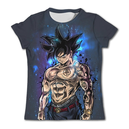 T-shirts Dragon Ball Z pour enfants et hommes, T-shirt pour homme, style Harajuku, tendance Goku, vêtements d'anime, hauts, streetwear