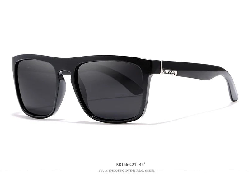 Outdoor Sport Square Myopia Lens Prescription Sunglasses Men Polarized Driving Anti-Glare Myopes Lunettes 0 -0.5 -0.75 Hoz -6.0