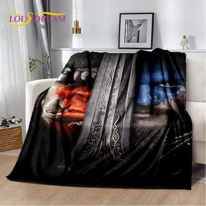 World of Warcraft,WOW ,Game Gamer Soft Plush Blanket,Flannel Blanket Throw Blanket for Living Room Bedroom Bed Sofa Picnic Cover