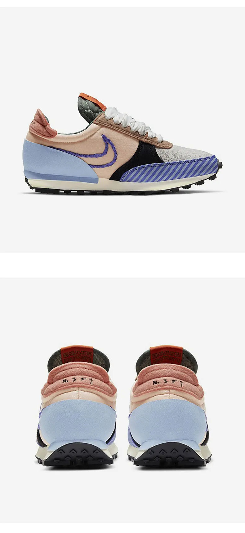 Nike Genuine Product New Unisex Deconstructed Low-Top Sneakers DD8506-851