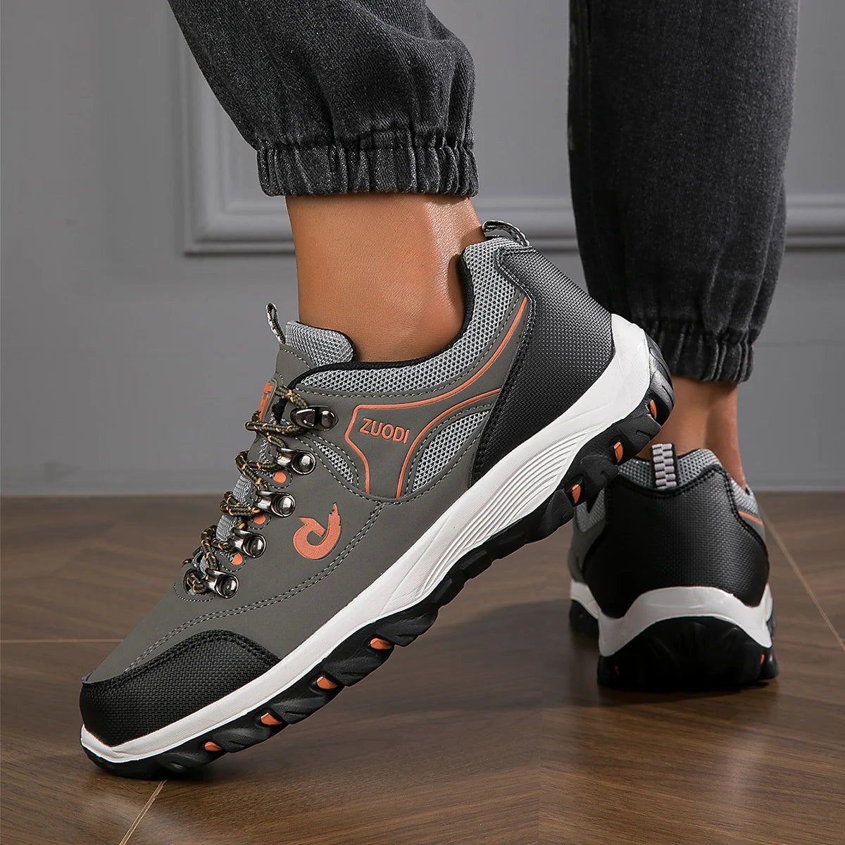 Novos sapatos de caminhada para homem, respiráveis, ultraleves e antiderrapantes, para desporto, outdoor, campismo e corrida