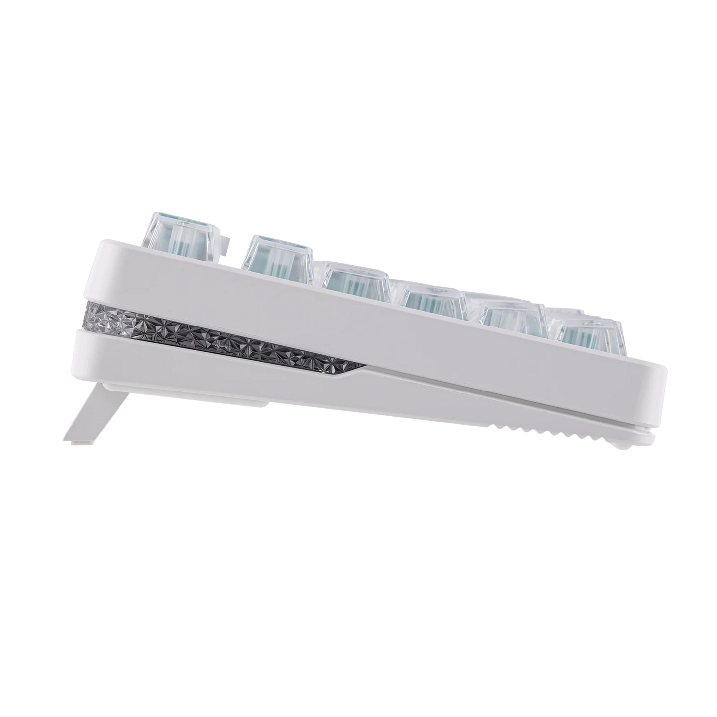 Tastiera gaming EPOMAKER HE75 V2 75% layout ANSI US tri-mode wireless a effetto Hall con attuazione regolabile 0.005mm/Rapid Triggering