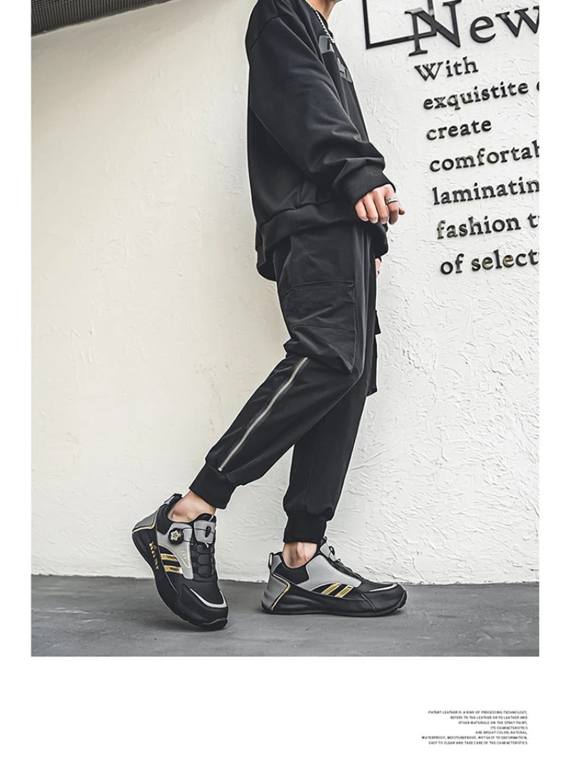 Nové pánske nízke ležérne tenisky v kórejskom štýle, univerzálne „dad shoes“ s mäkkou podrážkou, pohodlné ľahké platformové topánky na každý deň