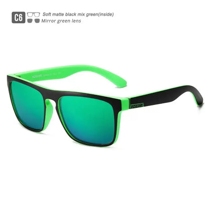 Outdoor Sport Square Myopia Lens Prescription Sunglasses Men Polarized Driving Anti-Glare Myopes Lunettes 0 -0.5 -0.75 Hoz -6.0
