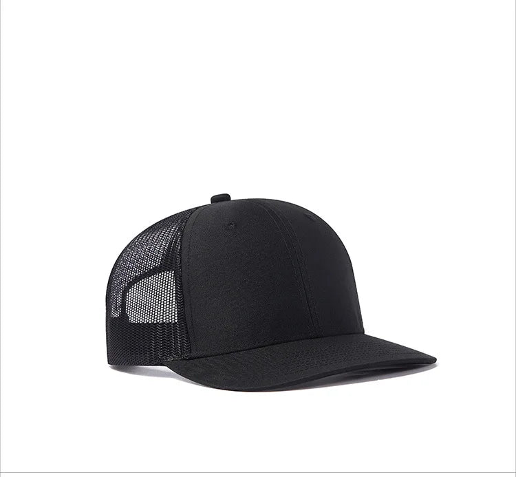 Czapki z daszkiem typu „trucker” w 38 kolorach, na świeżym powietrzu, z zatrzaskiem, czapki typu „dad hat”, hip-hopowe, męskie, damskie, regulowane, dla chłopców i dziewcząt, czapki baseballowe