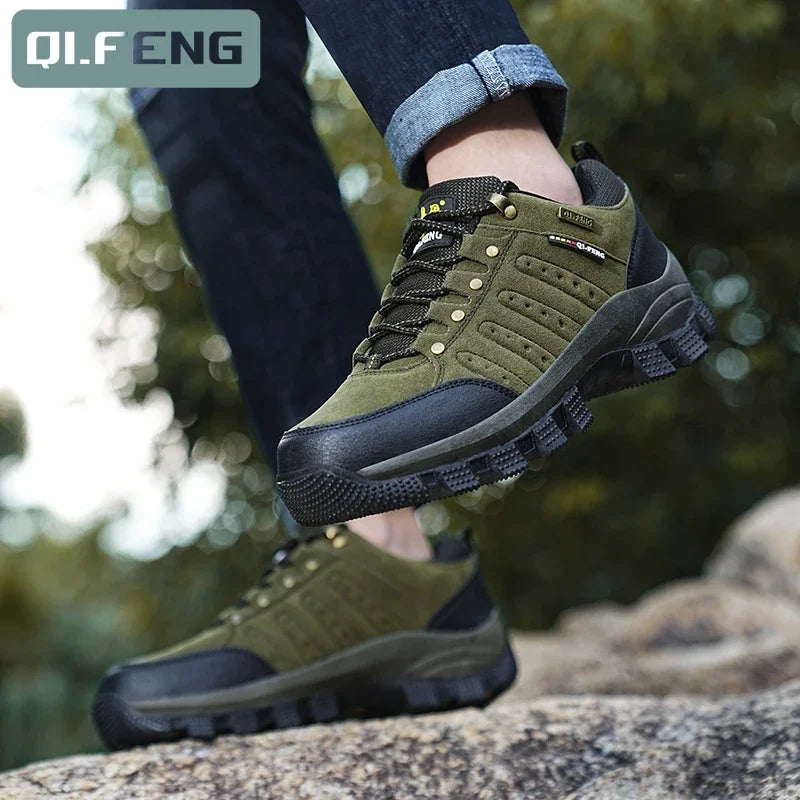 Classic Men and Women Outdoor Hiking Shoes Boots Couples Mountain Climbing Boots High Quality Sports Trekking Footwear New Sneakers