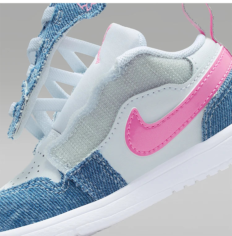 Nike eredeti JORDAN csecsemő- és gyermekek számára készült, mindennapi használatra szánt, könnyű, tépőzáras sportcipő HQ2002-400