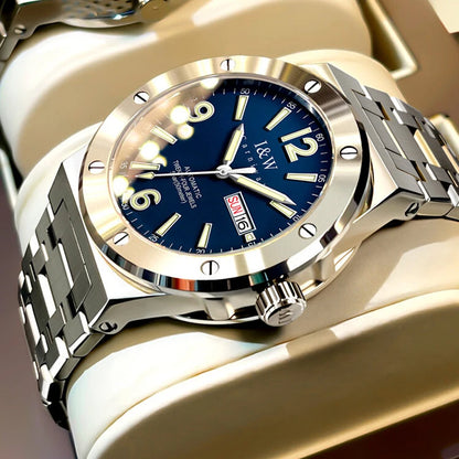 Carnival mechanical men’s watch (IW premium series) – Luxury, sapphire crystal, water-resistant to 50 m, imported automatic movement