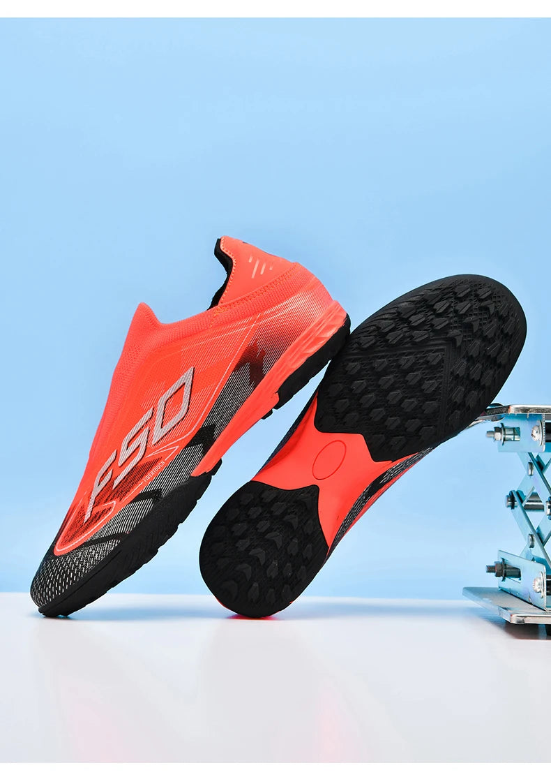 Chaussures de football pour hommes, neuves, pour terrain gazonné, professionnelles, originales, résistantes, décontractées, chaussures de football de qualité supérieure, ultralégères