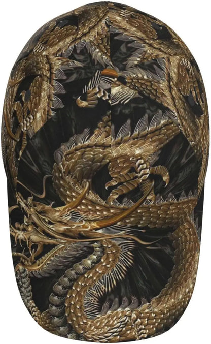 „Dragon Snapback“ kepurė, vyriškos beisbolo kepurės, vyriškos saulės kepurės, reguliuojamos „Cool Trucker“ kepurės moterims ir vyrams