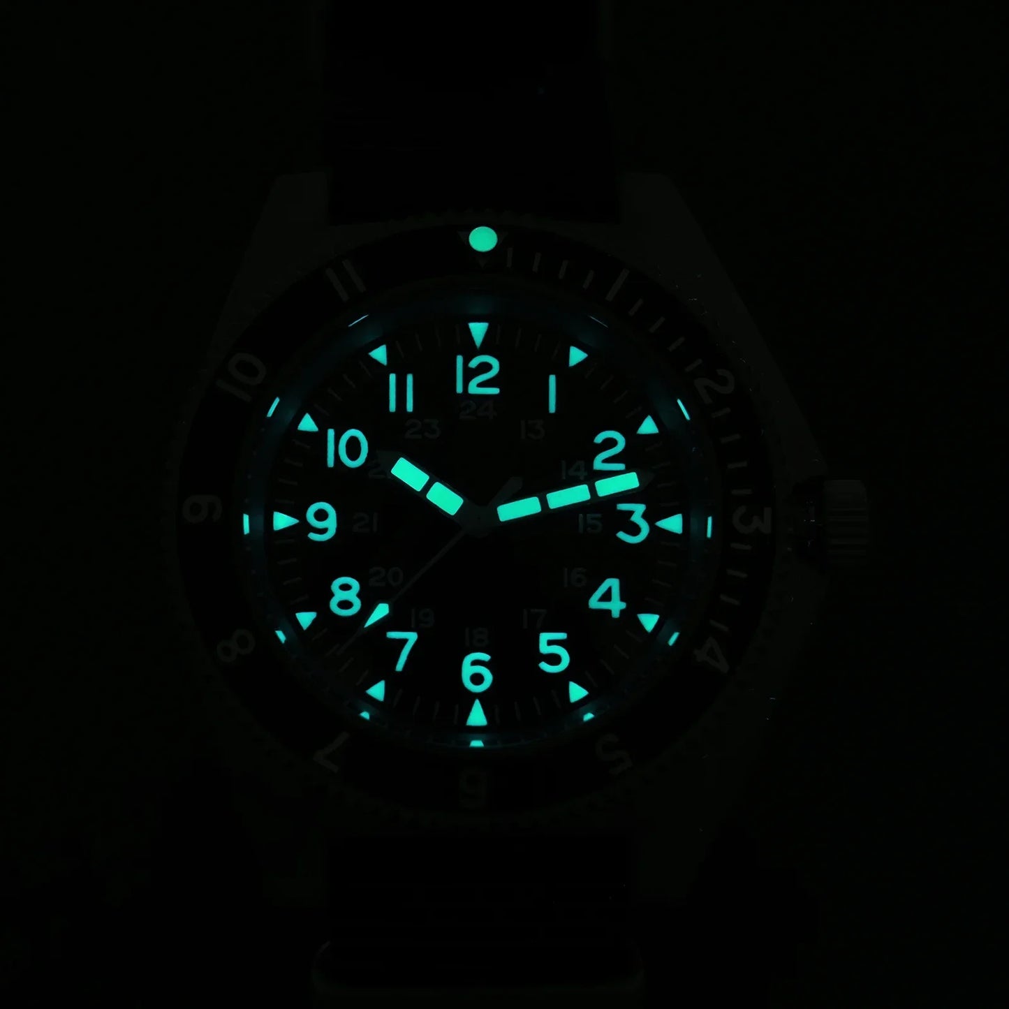 Watchdives WD1972 Quarzuhr mit VH31 Sweep-Seconds-Uhrwerk, Saphirglas, BGW9-Leuchtmasse, 20Bar wasserdicht, Vintage-Herrenuhr