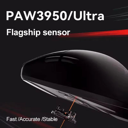 ATK BlazingSky F1 Extreme bezdrátová herní myš PAW3950 Ultra Dual-Mode 8000Hz 35g lehká e-sportovní FPS myš