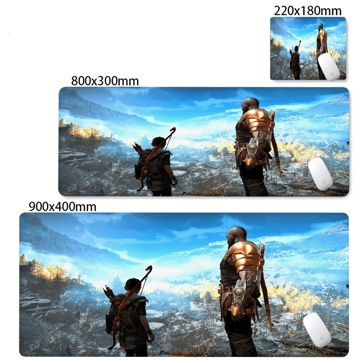 XXL egérpad God of War íróasztali szőnyeg PC-s játék kiegészítők billentyűzet számítógépes egérpad játékosok számára nagy szekrény irodai asztal szőnyeg