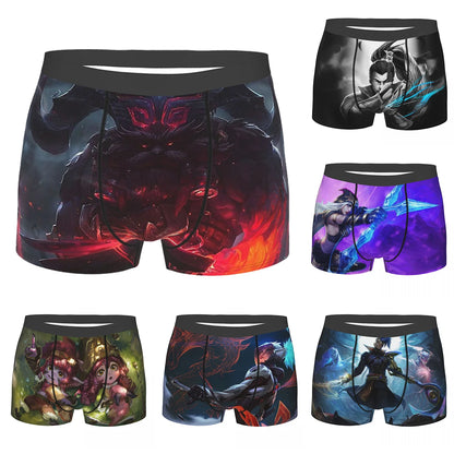 Ornn League of Legends LOL MOBA-games Onderbroeken Ademende slipjes Herenondergoed Sexy shorts Boxershorts