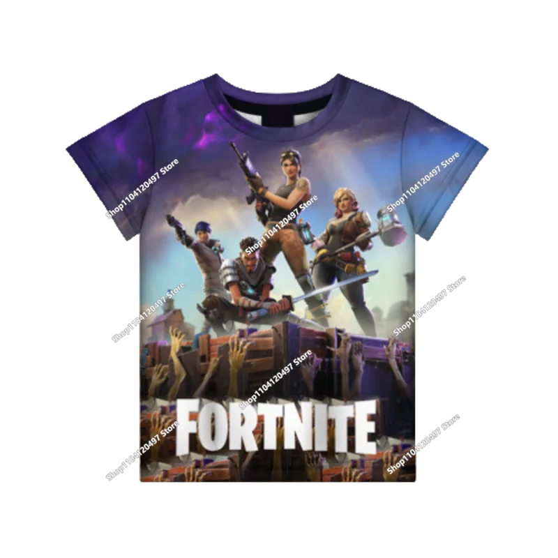 Sudaderas con capucha para niños y niñas Fortnite, sudadera infantil 3D, Battle Royale, sudaderas para hombre, moda de otoño, ropa infantil