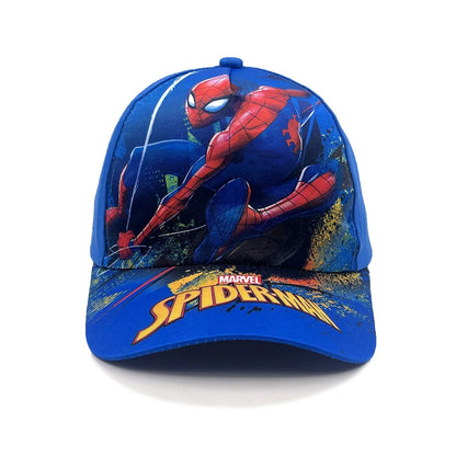 Marvel Spider-Man anime figura, bejzbol kapa, dječja crtana kapa s vrhom, pamuk-poliester pokrivalo za glavu, zaštićeno od sunca za sve četiri godišnja doba, pokloni