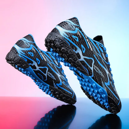 Nouvelles chaussures de football professionnelles pour hommes, chaussures de football antidérapantes, unisexes, respirantes, chaussures de futsal, nouvelles chaussures à crampons, livraison directe, ultralégères