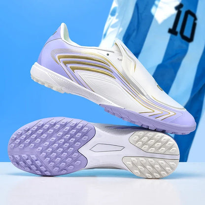 Nouvelles chaussures de football pour hommes, baskets de futsal, crampons, chaussures de football, pour terrain en herbe, montantes, pour l'extérieur, antidérapantes, pour l'intérieur, haute qualité, meilleures ventes