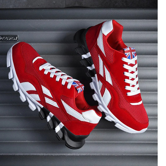 New Men's and Women's Running Shoes Breathable Casual Sneakers Anti-slip Vibration Comfortable Outdoor Sprots Walking Shoes36-48