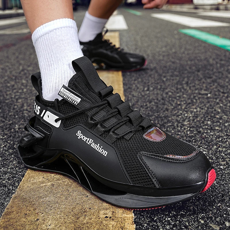 Mens Running Shoes 2026 New Mesh Breathe Sole Anti Slip Wear Resistant Daily Sports Trendy Fashion Casual Sneakers for Men