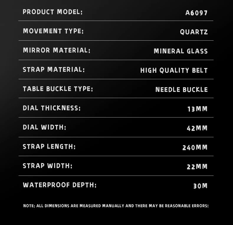 2026 New Square Watches for Men Multi-Functional Three-Eye Six-Pin Timing Waterproof Chronograph Quartz Watch Relogio Masculino