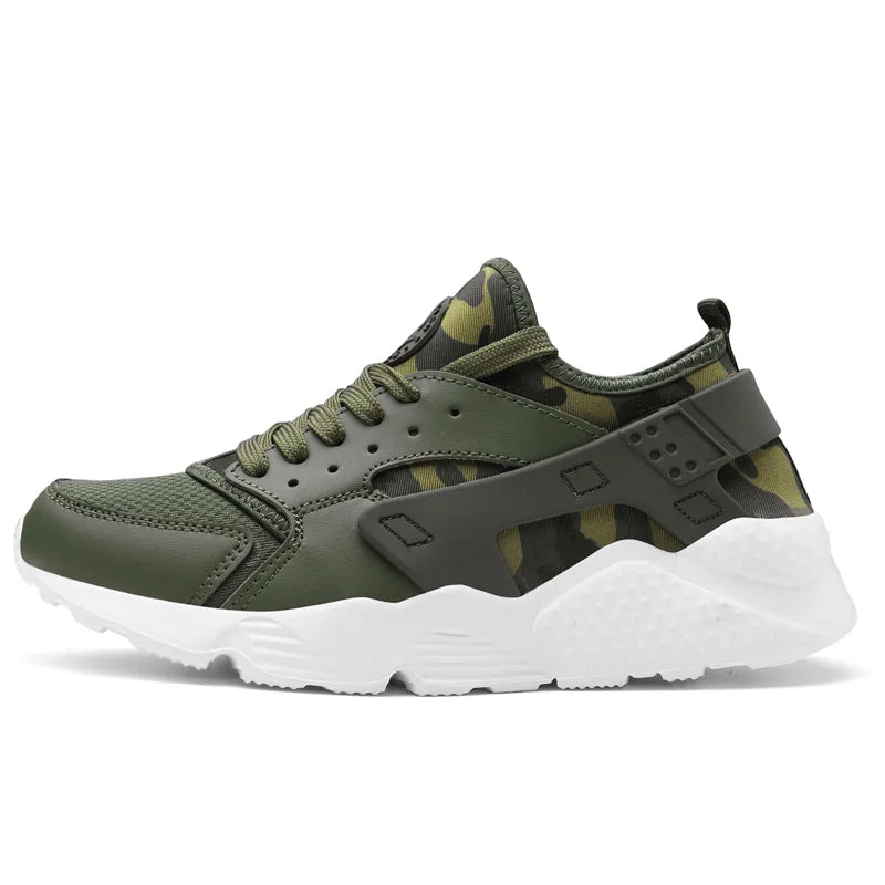 Ανδρικά Sneakers Μόδας, Ελαφριά, Άνετα και Διαπνέοντα Αθλητικά Παπούτσια για Άνδρες, Παπούτσια Πεζοπορίας Καλοκαιρινά από Δίχτυ, Επίπεδα Κόκκινα Παπούτσια Τένις