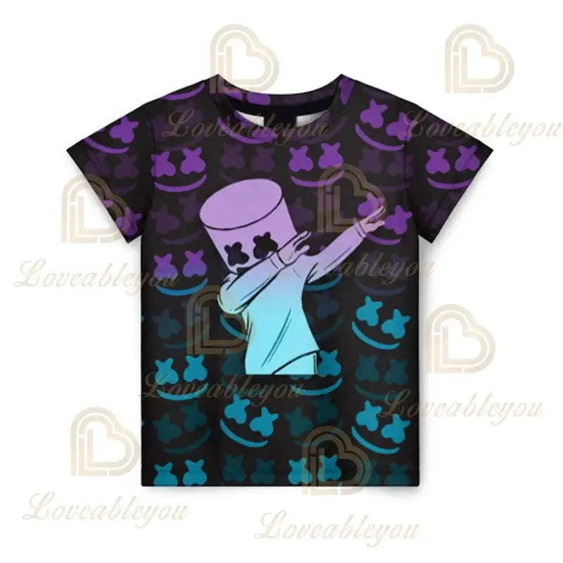 Battle Royale T-shirt Fortnite Victory T Shirt Kids Tops Girls Boys Clothes Harajuku Tees Children 3D 2025 NEW DESIGN