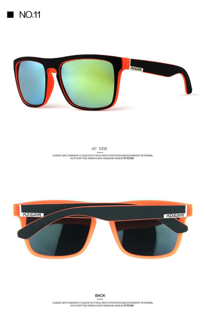 Outdoor Sport Square Myopia Lens Prescription Sunglasses Men Polarized Driving Anti-Glare Myopes Lunettes 0 -0.5 -0.75 Hoz -6.0
