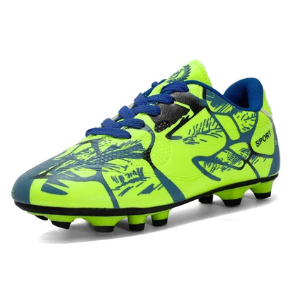 New Men's Kids Professional Soccer Shoes Boys Cleats Non-Slip Grass Football Boots Adult Ultralight Training Shoes Drop Shipping
