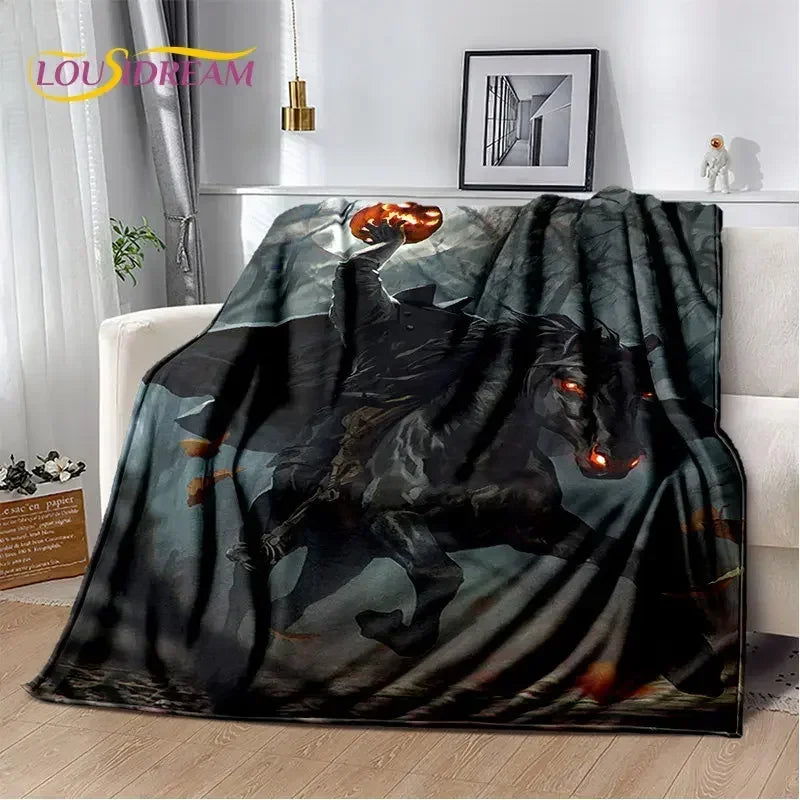 World of Warcraft,WOW ,Game Gamer Soft Plush Blanket,Flannel Blanket Throw Blanket for Living Room Bedroom Bed Sofa Picnic Cover