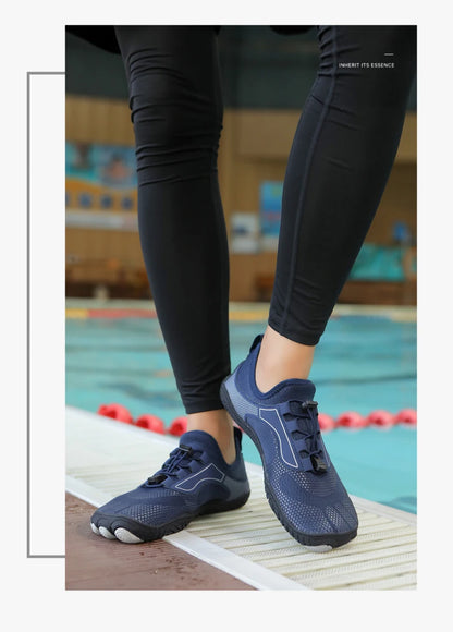 36-48# Gym Footwear Unisex Seaside Aqua Shoes Couples Vacation Beach Game Wading Shoes Men’s Squat Fitness Shoes Women’s Yoga Shoes