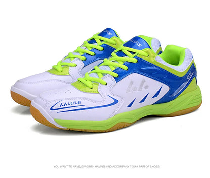 Badmintonschoenen Professionele wedstrijdschoenen Heren en dames Unisex sportschoenen Tennisschoenen Lichtgewicht tafeltennisschoenen