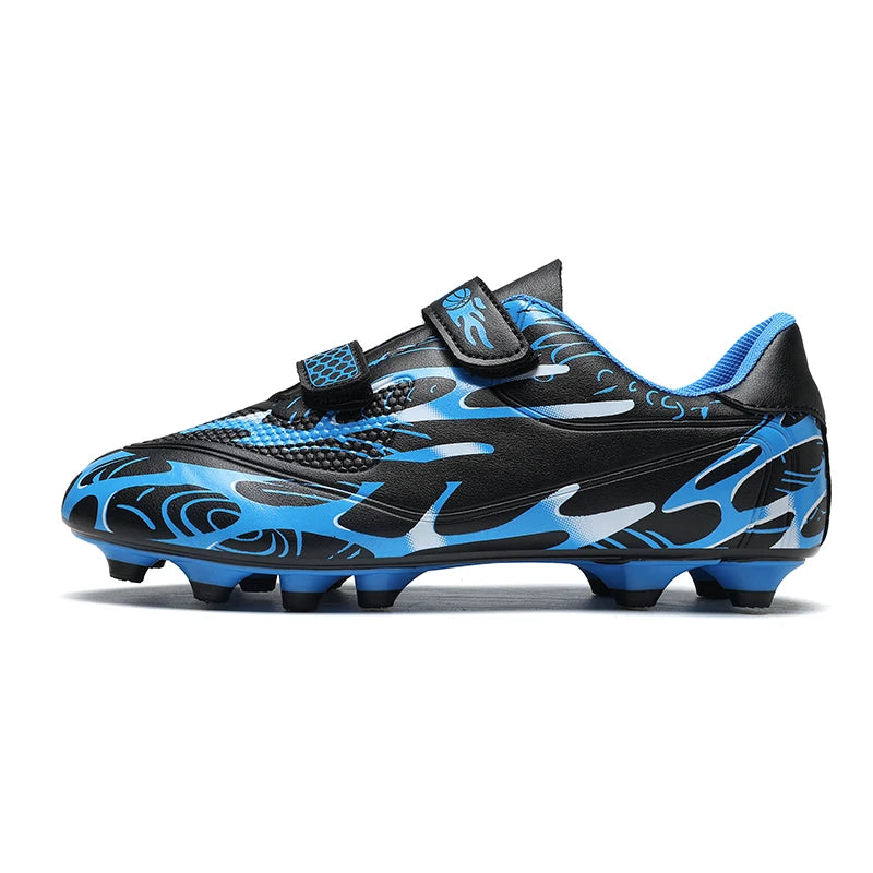 Chaussures de Football pour enfants, crampons de Football en plein air, chaussures de sport professionnelles pour garçons et filles, bottes de terrain de Football de haute qualité pour enfants