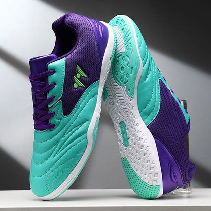 Nouvelles Chaussures de Football Montantes pour Hommes de Haute Qualité – Crampons Antidérapants pour Gazon et Futsal, Idéales pour Matchs en Salle et Sports de Plein Air – Meilleures Ventes