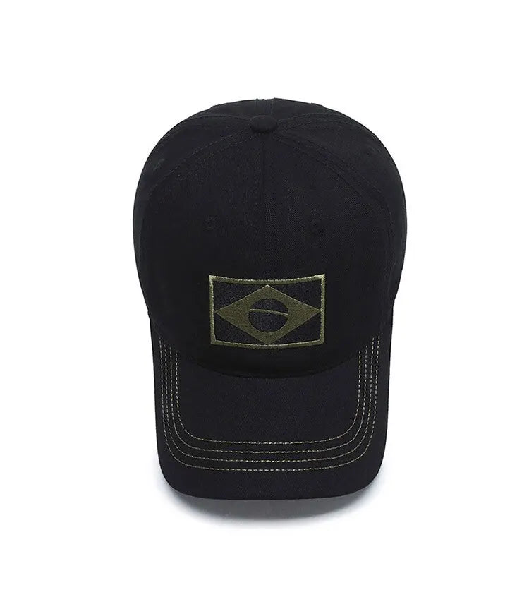 Outdoor Sports Baseball Cap Men'S Camouflage Cap, Middle And Young Men'S Casual Sun Protection Hat Brazilian Hat