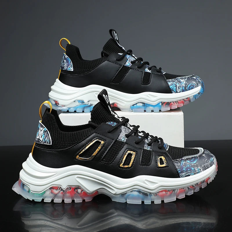 2023 new Shoes For men Sneakers Male casual Mens Shoes tenis Luxury shoes Trainer Race Breathable Shoes fashion loafers running