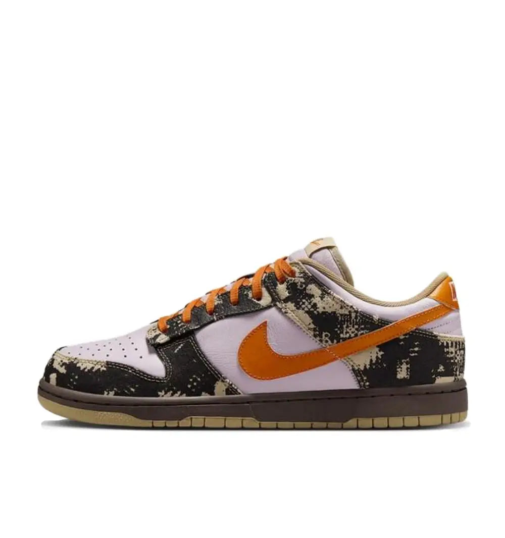 Nike Dunk Classic Versatile Waterproof Low-Top Skate Shoes Men's Brown HQ2053-700