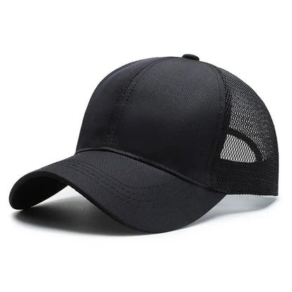 Unisex vienspalvės beisbolo kepurės su tinkleliu, pavasario ir vasaros lauko reguliuojamos kasdieninės kepurės, apsauginės nuo saulės kepurės, sportinės kepurės