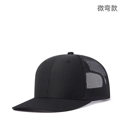 Czapki z daszkiem typu „trucker” w 38 kolorach, na świeżym powietrzu, z zatrzaskiem, czapki typu „dad hat”, hip-hopowe, męskie, damskie, regulowane, dla chłopców i dziewcząt, czapki baseballowe