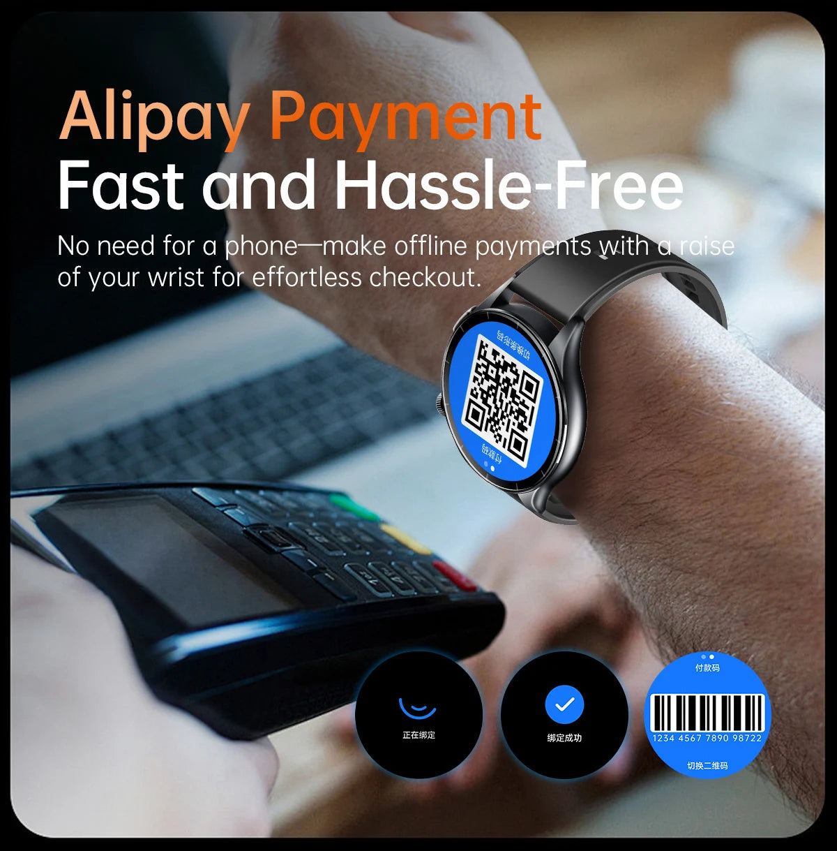 2025 Health Smartwatch for Xiaomi & Huawei ECG + PPG, Blood Pressure, SpO2, Body Analysis, Bluetooth Calling & NFC