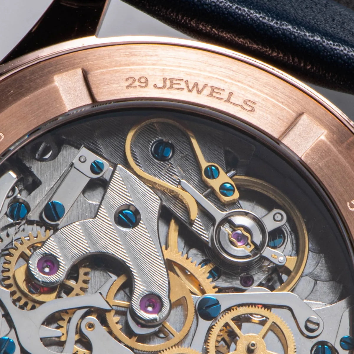 Sugess Watch 1963 Men Watches ST1901 Chronograph Luminous Mechanical Wristwatches Waterproof Crystal Sapphire Italian Leather