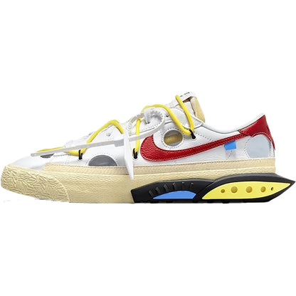 Nike genuine Blazer Low Men's Trendy Low-Top Sneakers DH7863-100