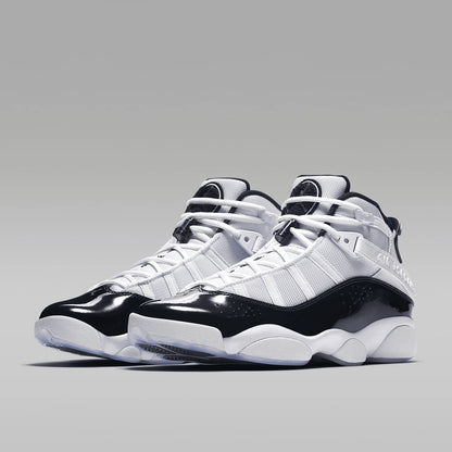 Nike Ufficiali Autentiche JORDAN 6 RINGS Scarpe da basket sportive da uomo con ammortizzazione 322992-104