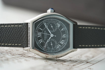 FARASUTE 36 mm-es luxus retro férfi kvarcóra VH64 szerkezetű, rozsdamentes acélból készült sportos divatóra zafírüveggel, vízálló Relogio