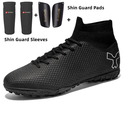 Herren-Qualitäts-Fußballschuhe, strapazierfähige Fußballschuhe für Jungen, leichte Kinder-Fußballschuhe, Futsal-Trainingssneaker, Fußballschuhe mit Stollen