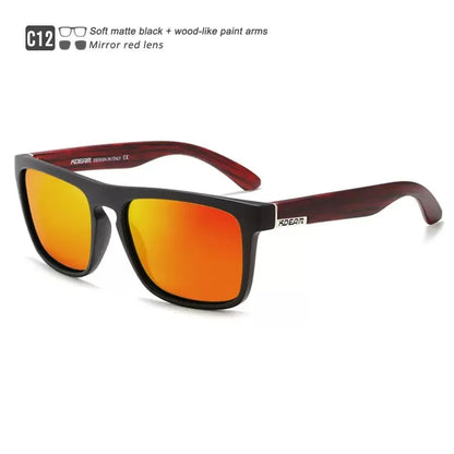 Outdoor Sport Square Myopia Lens Prescription Sunglasses Men Polarized Driving Anti-Glare Myopes Lunettes 0 -0.5 -0.75 Hoz -6.0
