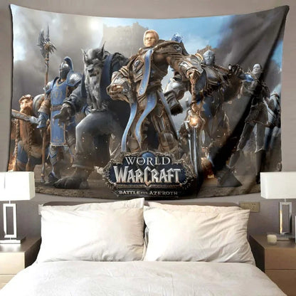 3D World of Warcraft pattern printed blanket bedroom living room home decor picnic blanket child room bed blankets birthday gift