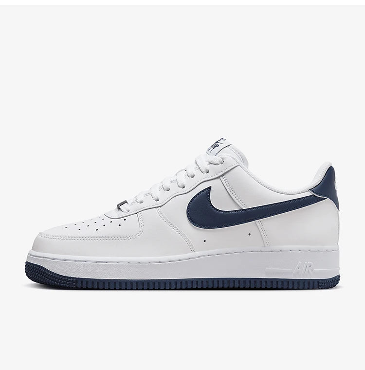 Nike officielle autentiske Air Force 1 07 afslappede slidstærke skateboard-sko til mænd FJ4146-104